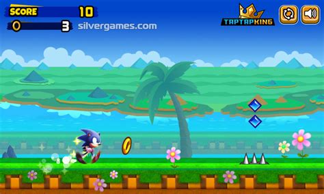 Sonic Running - Play Online on SilverGames 🕹️