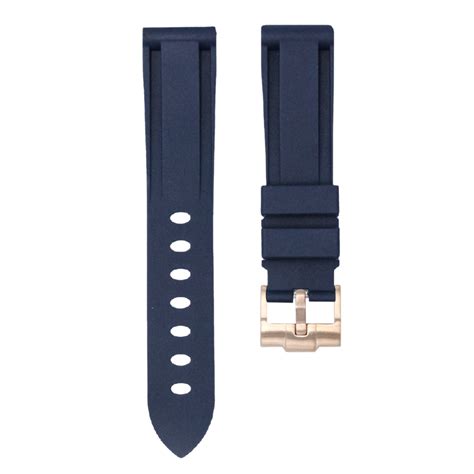 Marine Blue - Rubber Watch Strap For Tag Heuer Aquaracer – WISSTRAPS