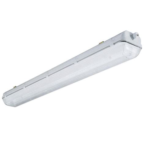 Lithonia Lighting 4 ft. 2-Light T8 Contractor Gasketed Fluorescent Fixture-XWL232 MV - The Home ...