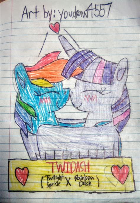 Twidash (Twilight Sparkle X Rainbow Dash) by youdraw4557 on DeviantArt