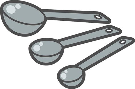 Measuring Spoons Clipart Clipart Panda Free Clipart Images | The Best Porn Website
