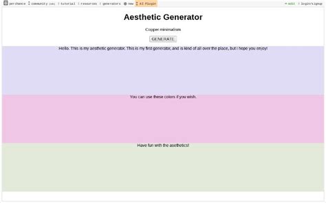 aesthetic-picture ― Perchance Generator