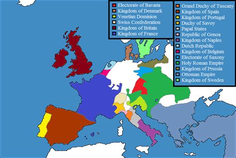 Treaty Of Utrecht Map