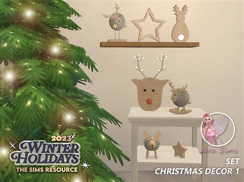 The Sims Resource - Christmas decor 1 в 2024 г