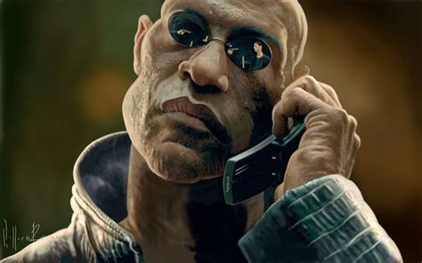 Caricatures & Illustrations: Laurence Fishburne - "Morpheus"