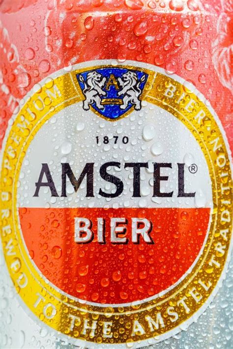 Amstel beer logo editorial photography. Image of international - 89985902