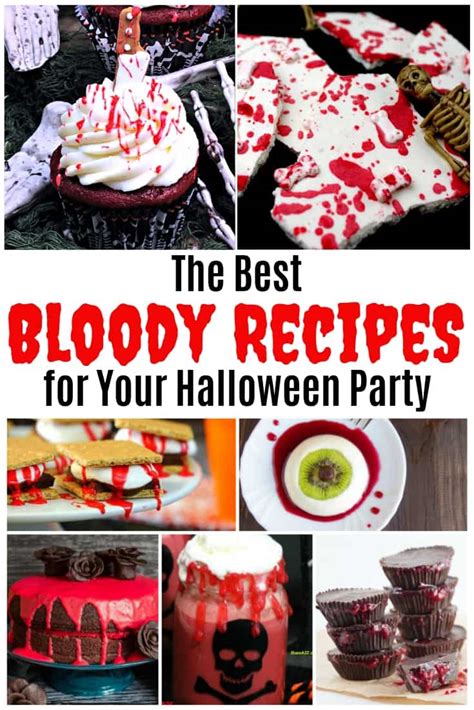 Bloody Recipe Ideas to Terrify the Guests at Your Halloween Party