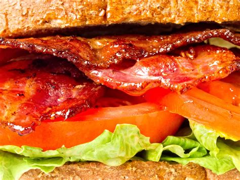 juicy bacon lettuce and tomato sandwich - Tony's Meats & Market