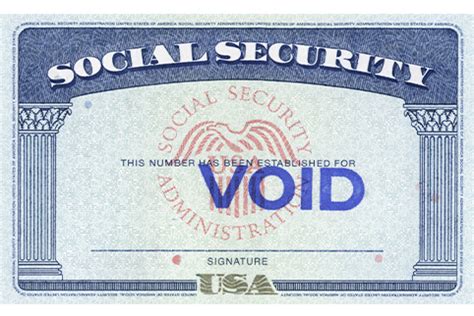 social security number usa example