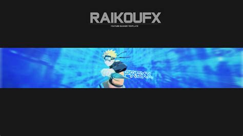 Naruto Uzumaki - YouTube Anime Banner by RaikouFX on DeviantArt