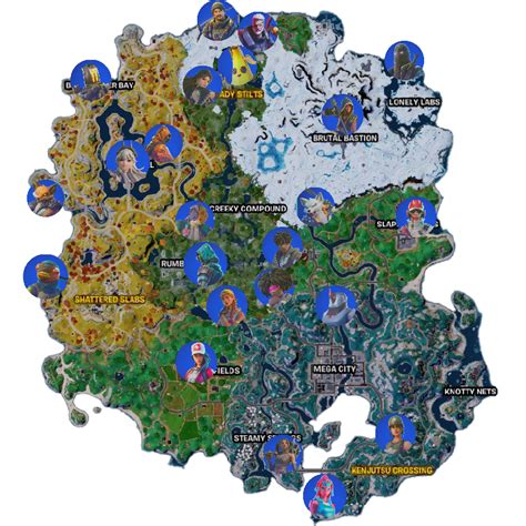 All Fortnite Character Locations - Fortnite Guide - IGN