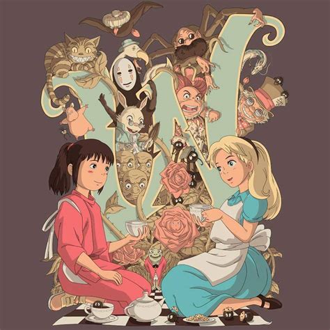 Spirited Away / Alice in wonderland crossover | Anime Amino