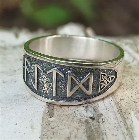 Norse Runes Custom Ring Viking Rune Jewelry for Men and - Etsy