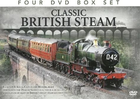 CLASSIC BRITISH STEAM Four Dvd Box Set New Sealed Region Free Railways Trains £6.00 - PicClick UK