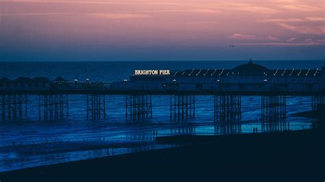 wallpaper brighton, pier, beach HD : Widescreen : High Definition ...