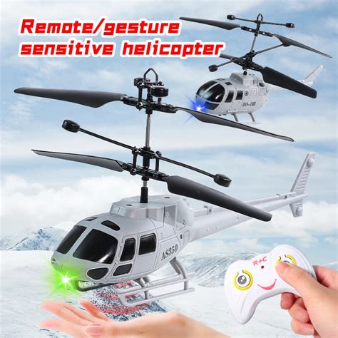 Longxi Remote Control Black Hawk Helicopter Bo105 Mini Hand Sensor Rc Infrared Helicopters Toy ...