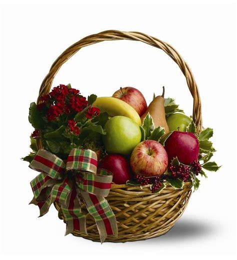 Holiday Fruit Basket | Fruit basket gift, Holiday fruit, Fruit flower ...