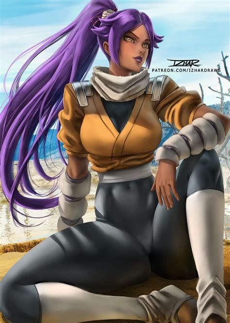 Bleach - Yoruichi by IzharDraws on DeviantArt | Bleach fanart, Bleach, Bleach art