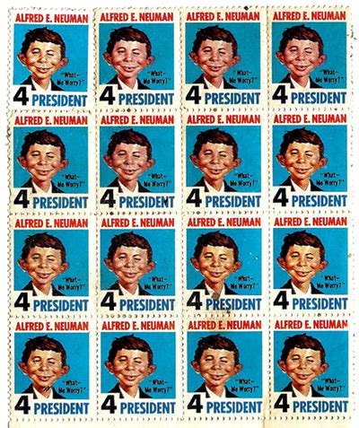 Alfred E. Neuman 4 President — Kurt von Meier