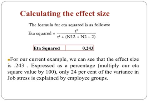 Independent Sample T-test