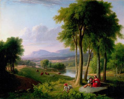 View Near Rutland, Vermont 1837 Painting By American Asher Brown Durand ...