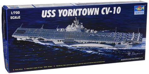 Buy Trumpeter 1/700 USS Yorktown CV10 Aircraft Carrier Model Kit Online at desertcartSri Lanka