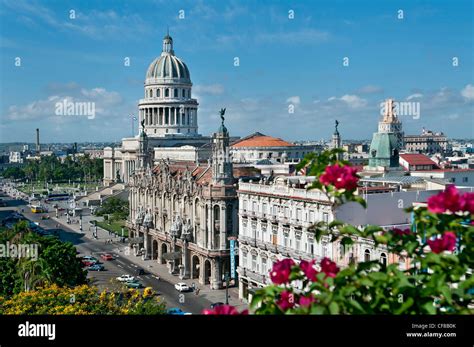 Capital Building Grand Theatre Havana Cuba Stock Photo - Alamy