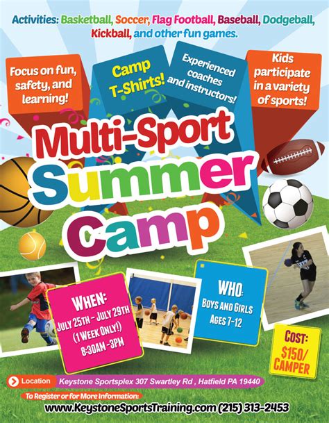 Summer Sports Camp - Keystone Sports Training