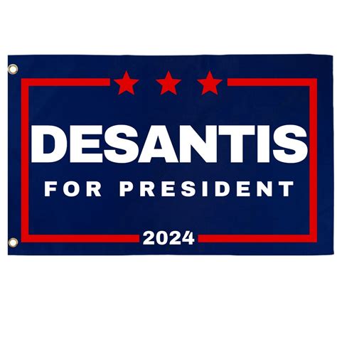 Ron DeSantis 2024 Wandflagge 3x5 ft DeSantis für Präsident | Etsy