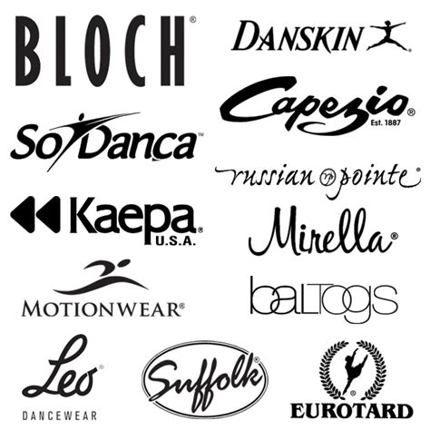 Brands - The Dance Shoppe