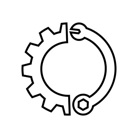 Customisation vector icon. customize illustration sign. mechanical symbol. settings logo. Option ...