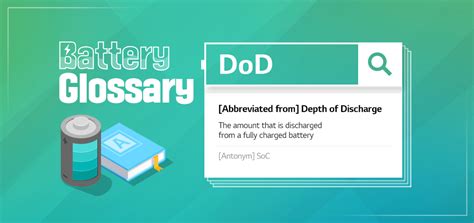 Battery Glossary - DoD (Depth of Discharge) - Battery LAB