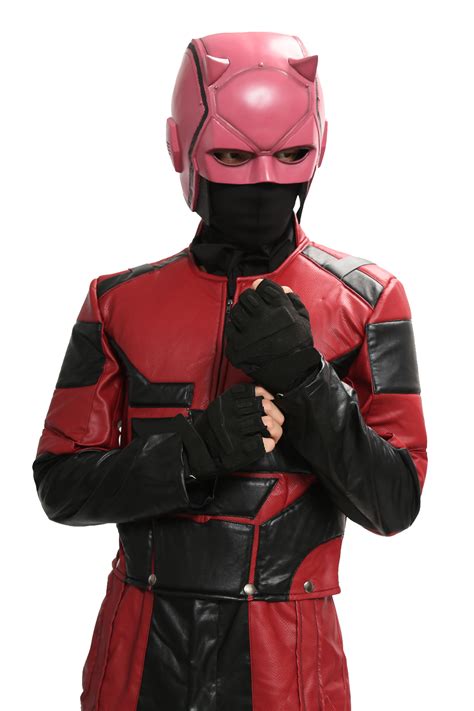 XCOSER Daredevil Costume Superhero Battle Suit Matthew Murdock Cosplay Costume - Men