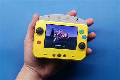 Fan-made world’s smallest portable Nintendo 64 console is literally the ...