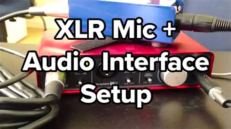 How to Connect an XLR Microphone to Your Computer: Complete Setup Guide - YouTube