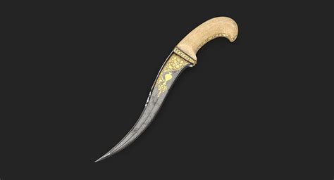 Persian dagger knife blade 3D - TurboSquid 1278929