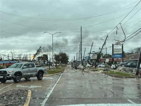 PHOTO Of Serious Tornado Damage In Deer Park Texas