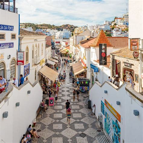 The Old Town Of Albufeira Algarve Portugal | Portugal travel, Albufeira ...