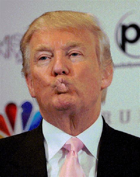 Donald Trump Kiss Face Meme GIF | GIFDB.com