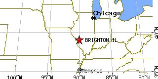 Brighton Il Map