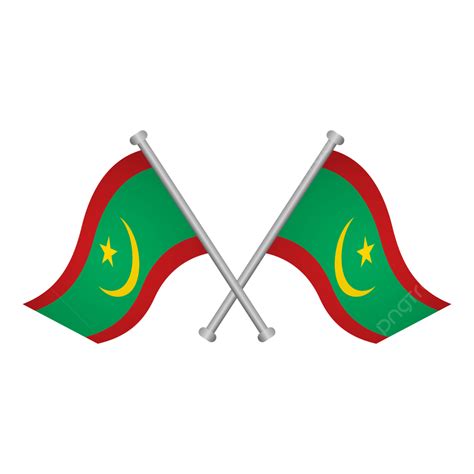 Mauritania Flag, Mauritania, Flag, Mauritania Day PNG and Vector with Transparent Background for ...