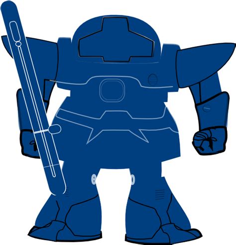 Blue Robot Clip Art at Clker.com - vector clip art online, royalty free ...