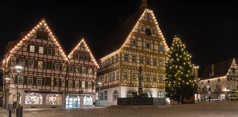 Weihnachtlicher Marktplatz Leonberg Foto & Bild | marktplatz, rathaus, leonberg Bilder auf ...