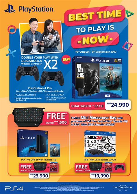 Sony releases a new PS4 Pro bundle alongside "The Best Time to Play" promo