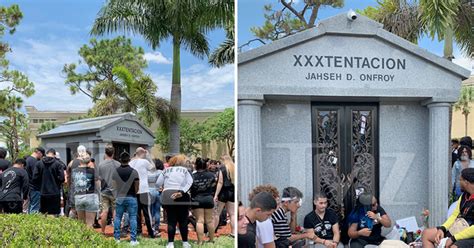 XXXTentacion Fans Flood to Gravesite on 1-Year Anniversary of His Death – Celeb Hype News