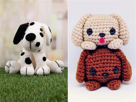 Sweet Amigurumi Dogs Free Crochet Patterns