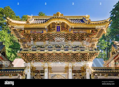 Nikko Toshogu Shrine Stock Photo - Alamy