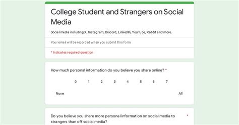 College Students and Social Media Usage : r/takemysurvey