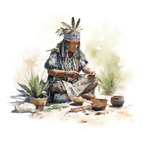 Premium Photo | Maya priest or shaman performing a ritual or ceremony ...