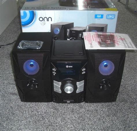 Onn 100W HiFi Bluetooth USB & CD Music System Brand New | in Liverpool ...